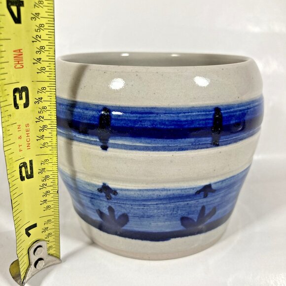 D Wakeford Pottery Vase Pot Planter Blue Cactus Abstract Canada - Picture 7 of 7